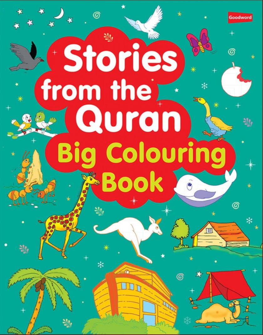 Stories From The Quran: Big Colouring Book