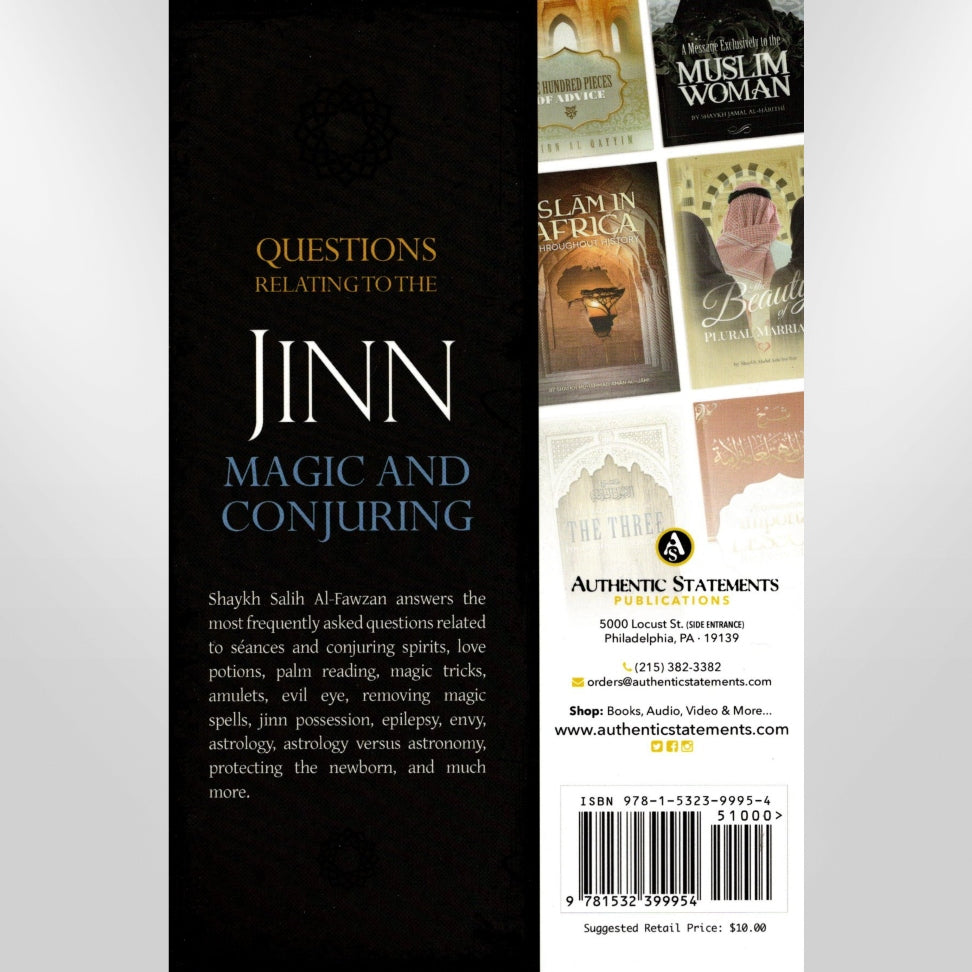 Questions Relating To The Jinn, Magic And Conjuring