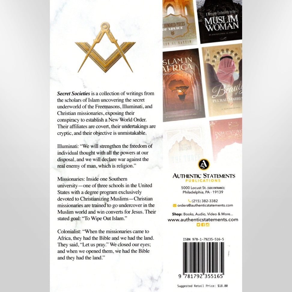 Secret Societies(Freemasons,Illuminati And Missionaries)