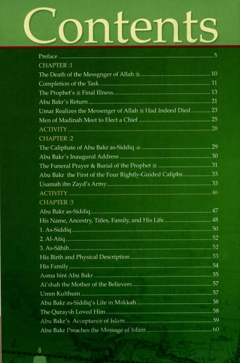 History of Islam – Abu Bakr As-Siddiq Rightly Guided Khalifah