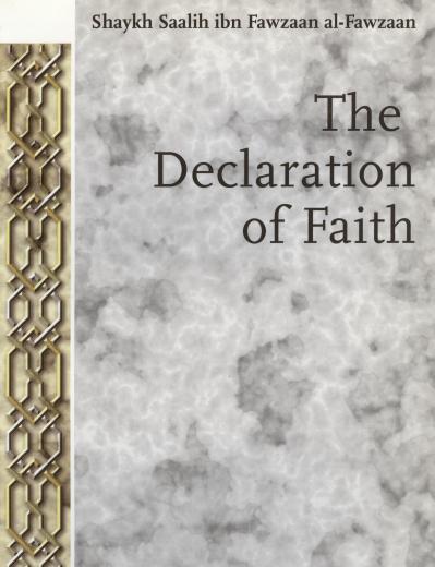 The Declaration Of Faith-0