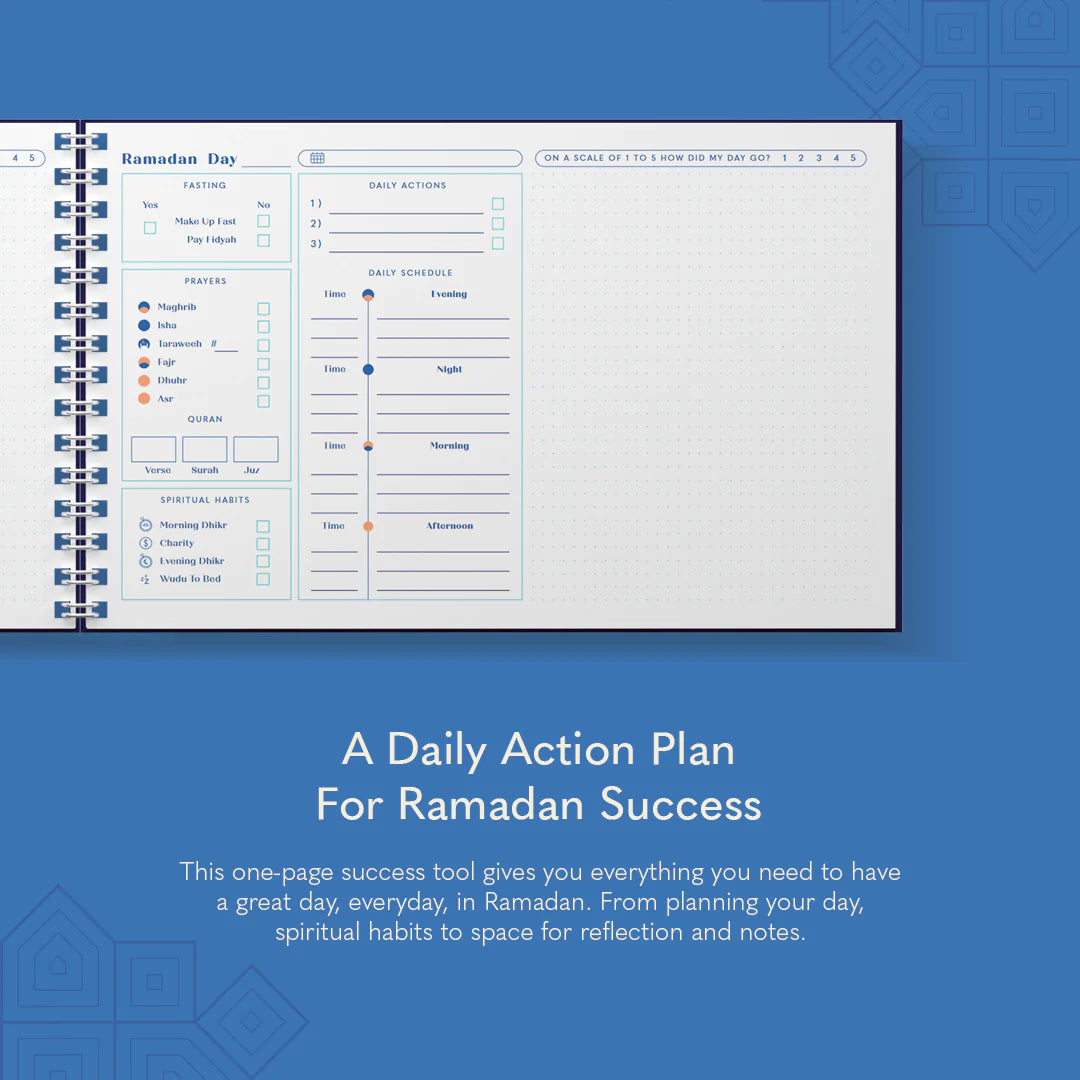 Ramadan Daily Action Pad