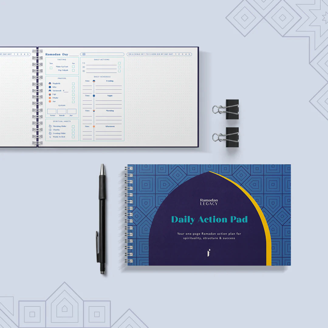 Ramadan Daily Action Pad