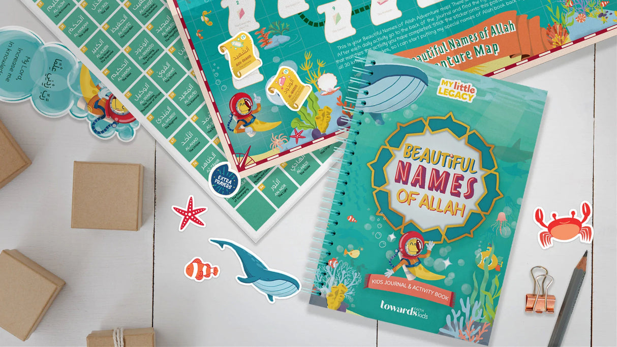 My Little Legacy: Names of Allah Kids Journal & Activity Book