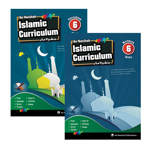 An Nasihah Islamic Curriculum Book 6 Boys (Workbook)