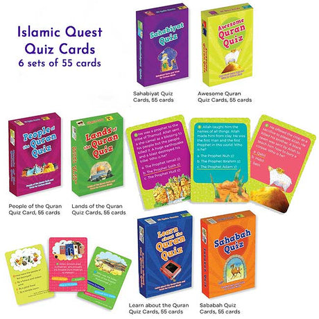 Ultimate Islamic Quest Quiz Card Pack ( 6 boxes of cards)