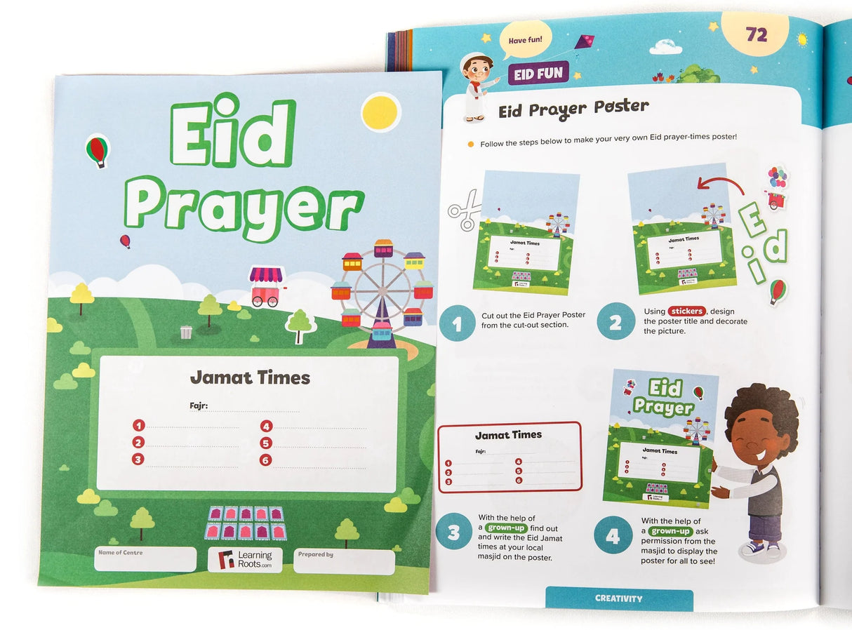 Ramadan Activity Book for Kids Age 8+