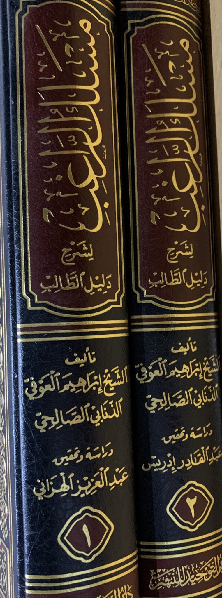 Maslak Ar Raaghib Sharh Dalil At Talib (2 Vol. Set)  مسلك الراغب شرح دليل الطالب