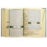 Tajweed Quran with translation of meaning and transliteration in Turkish 17×24 cm