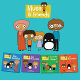 Musa & Friends 4 board books