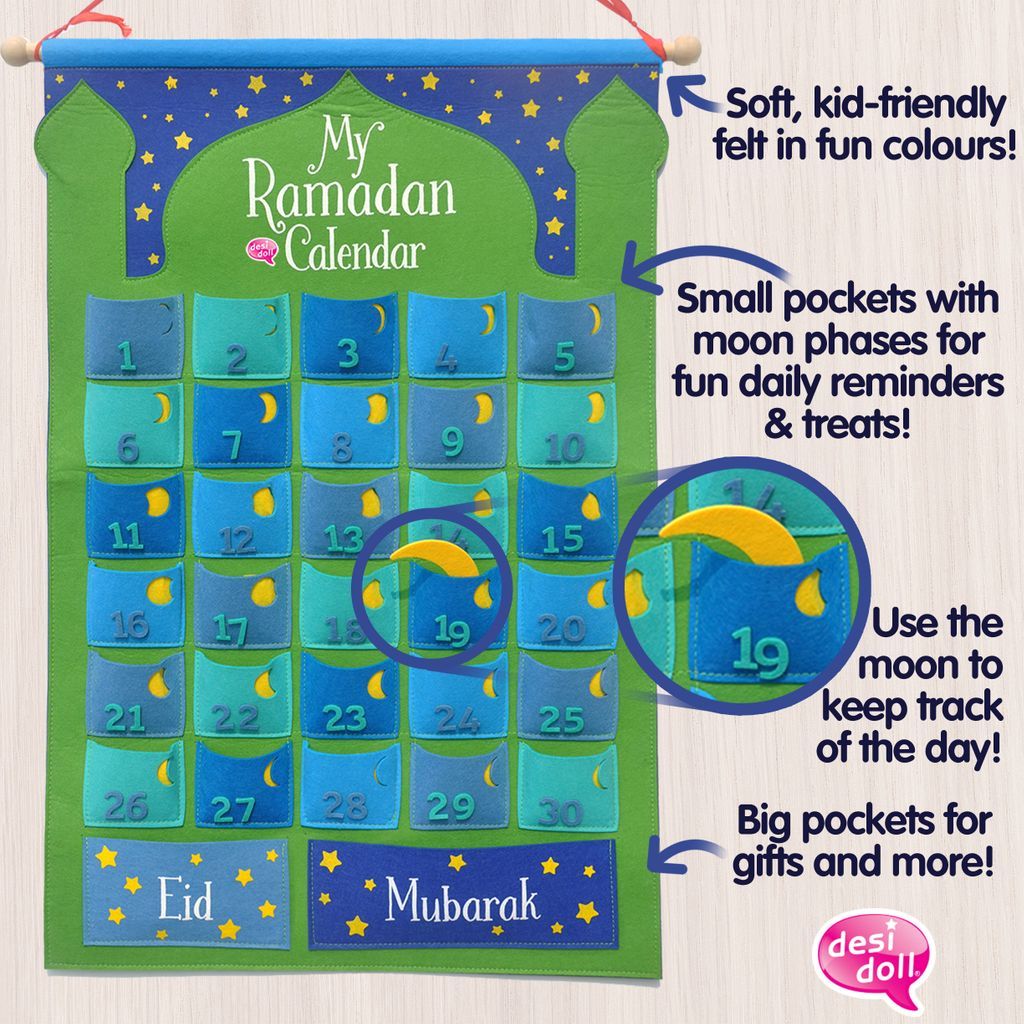 My Ramadan Calendar – Blue/Green