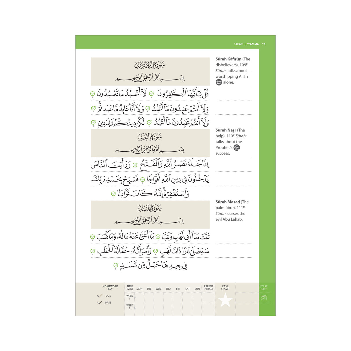 Juz Amma Madinah Script – Learn to Read Series