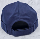 Adjustable Hat Brimless Cap - Navy