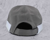 Adjustable Hat Brimless Cap - Beige with White Cuff