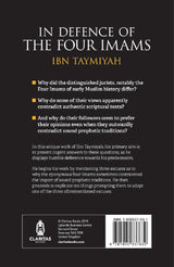 In Defence of the Four Imams,  Ibn Taymiyah