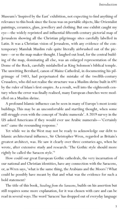 Stealing from the Saracens: How Islamic Architecture Shaped Europe By Diana Darke