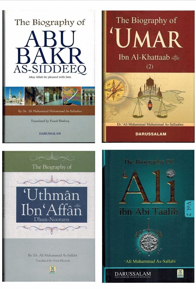 Biography Of The Four Caliph Of Islam (Complete Set) (Darussalam)