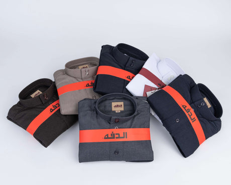 Men's Daffah Thoub - 25 Brown