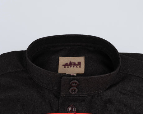 Men's Daffah Thoub - 16 Dark Brown
