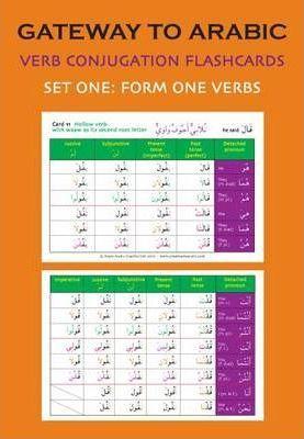 Gateway to Arabic Verb Conjugation Flashcards : Set One: Form One Verbs