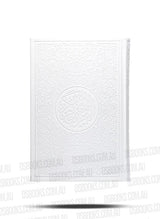 Quran 14.5x20.5cm A5 Rainbow Pages White