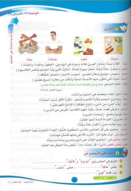 ICO تعلم العربية Learn Arabic Student Textbook Grade 6 Part 2