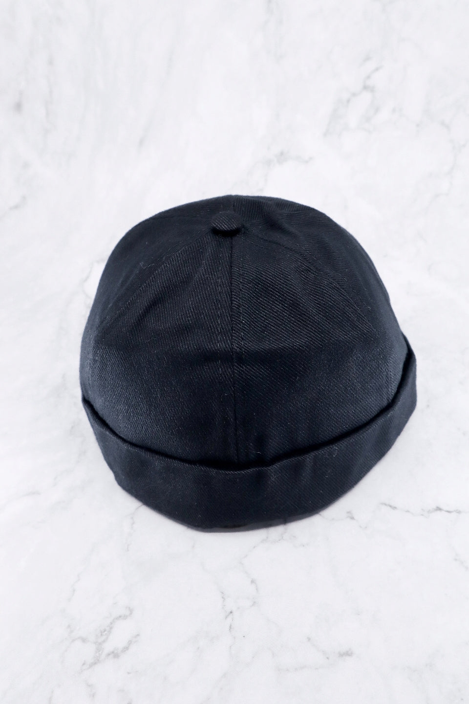 Adjustable Hat Brimless Cap - Black