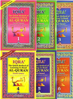 IQRA 1-6 Book Set x 10 (for MadrasaIslamic Institutes)