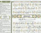 Large Maqdis Quran - Word By Word English Black