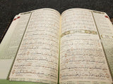 Large Maqdis Quran - Word By Word English Blue
