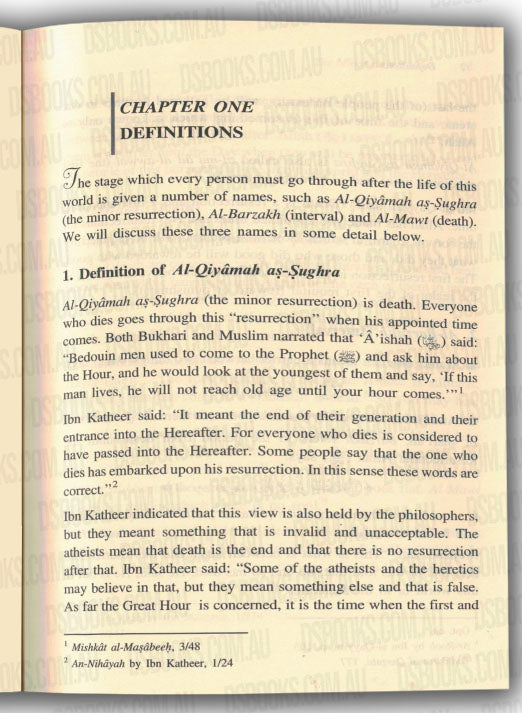 Islamic Creed Series Vol. 5 - The Minor Resurrection