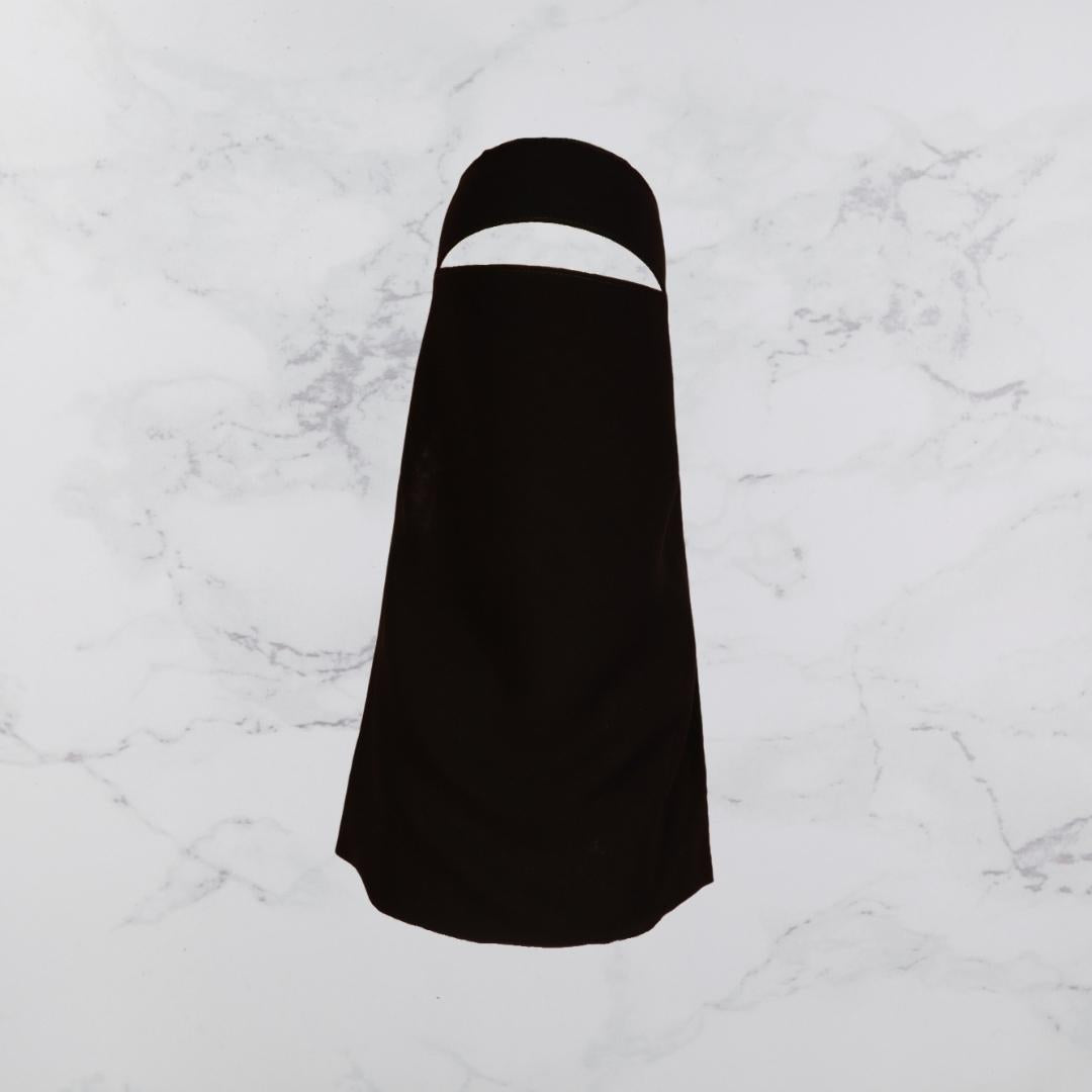 Tie Up Single Layer Full Long Niqab