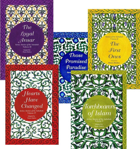 Stories of the Sahabah (The companions) 5 Volume Set