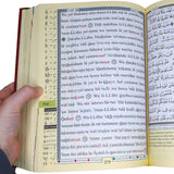 Tajweed Quran Translation and Transliteration ( 25cm x 18cm x 5.5cm ) Dar al Marifa (Uthmani)