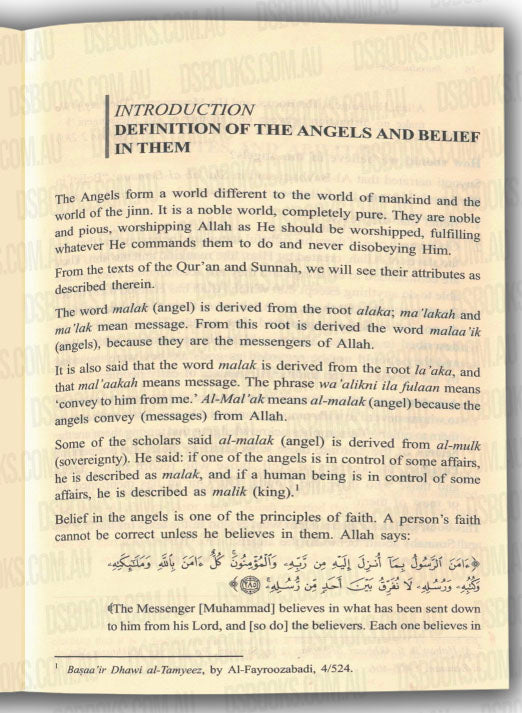 Islamic Creed Series Vol. 2 - The World of The Noble Angels