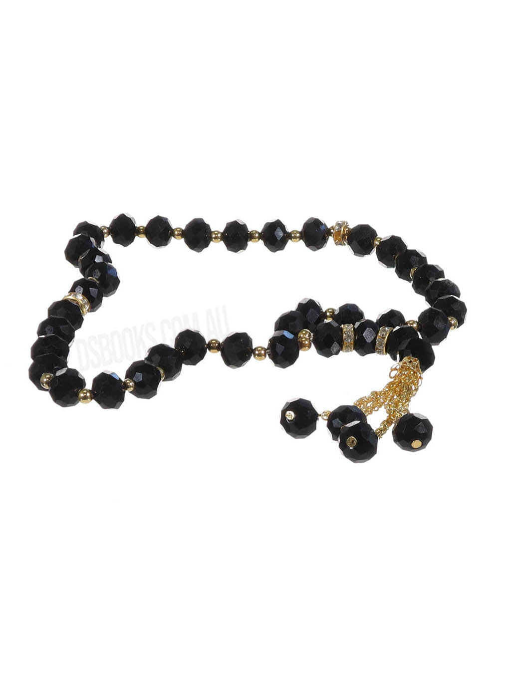 Deluxe Black and Gold Tasbih