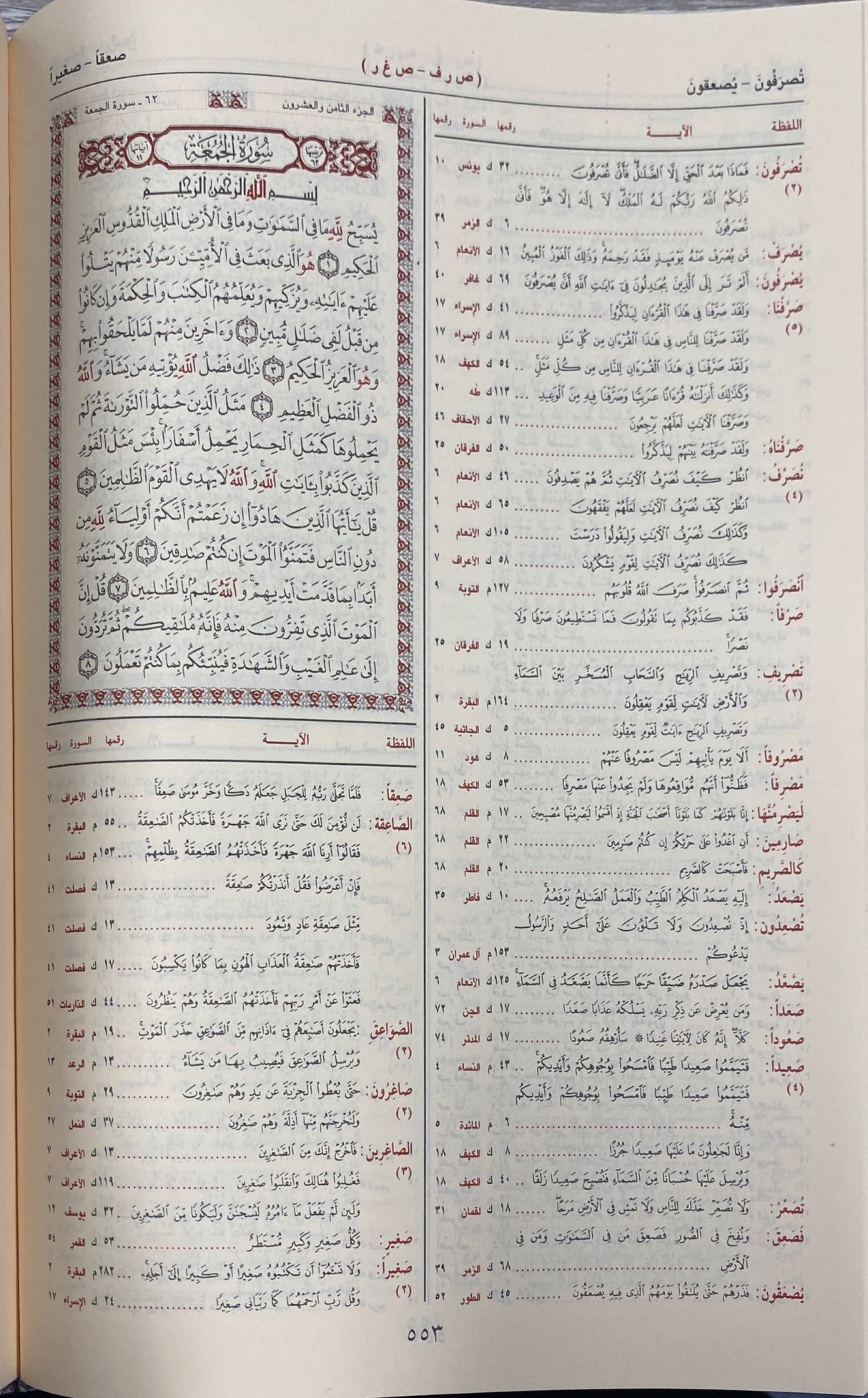 المعجم المفهرس لالفاظ القران الكريم Mujam al Mufahras Li Alfaath Al Quran Al Kareem (Muthafar)