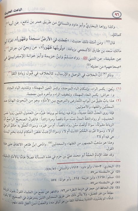 الباعث الحثيث شرح اختصار علوم الحديث   Al Baaith Al Hathith (Rissalah)