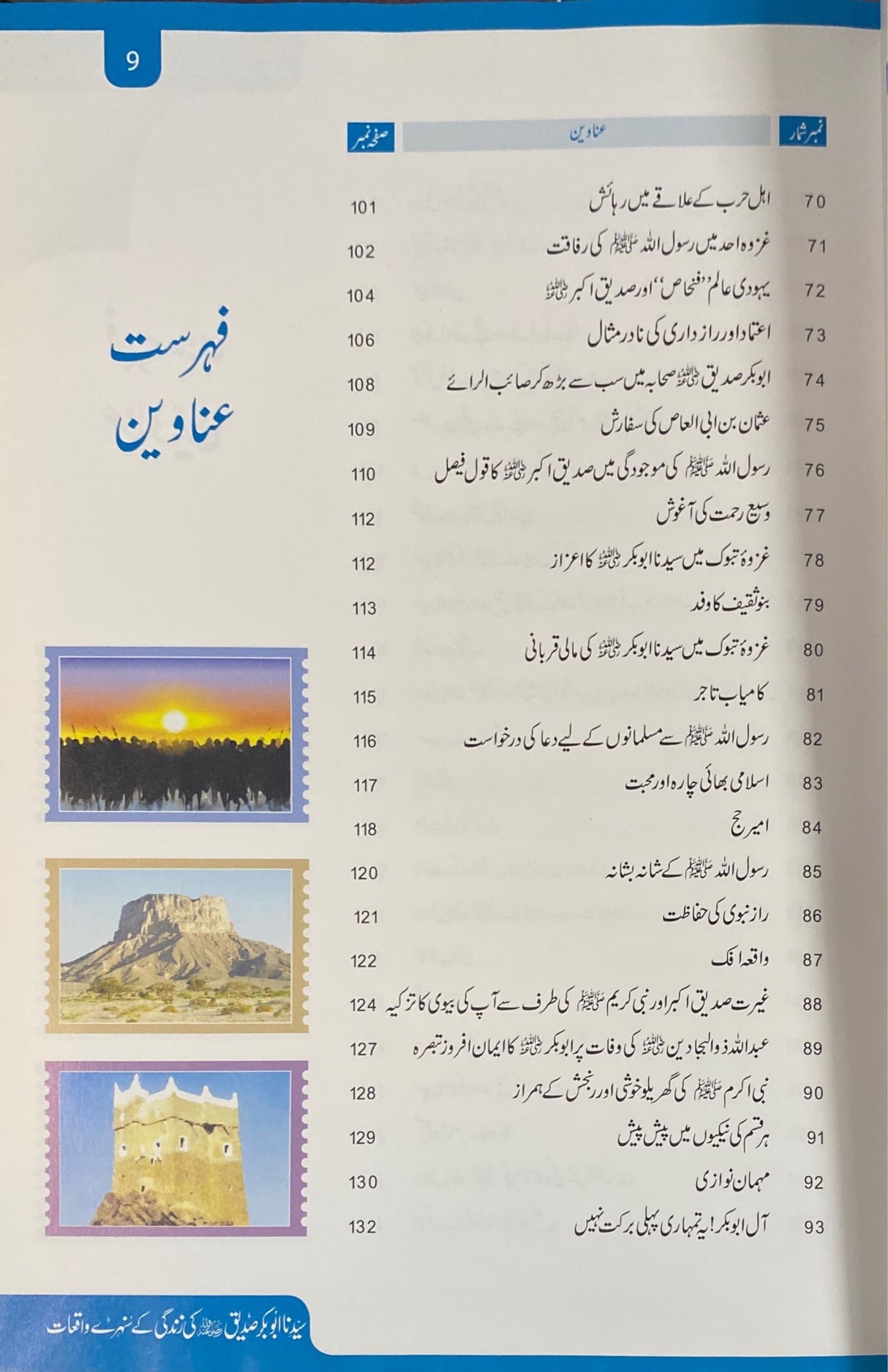 Urdu Sayidina Abu Bakr Sunehri Waqiyat