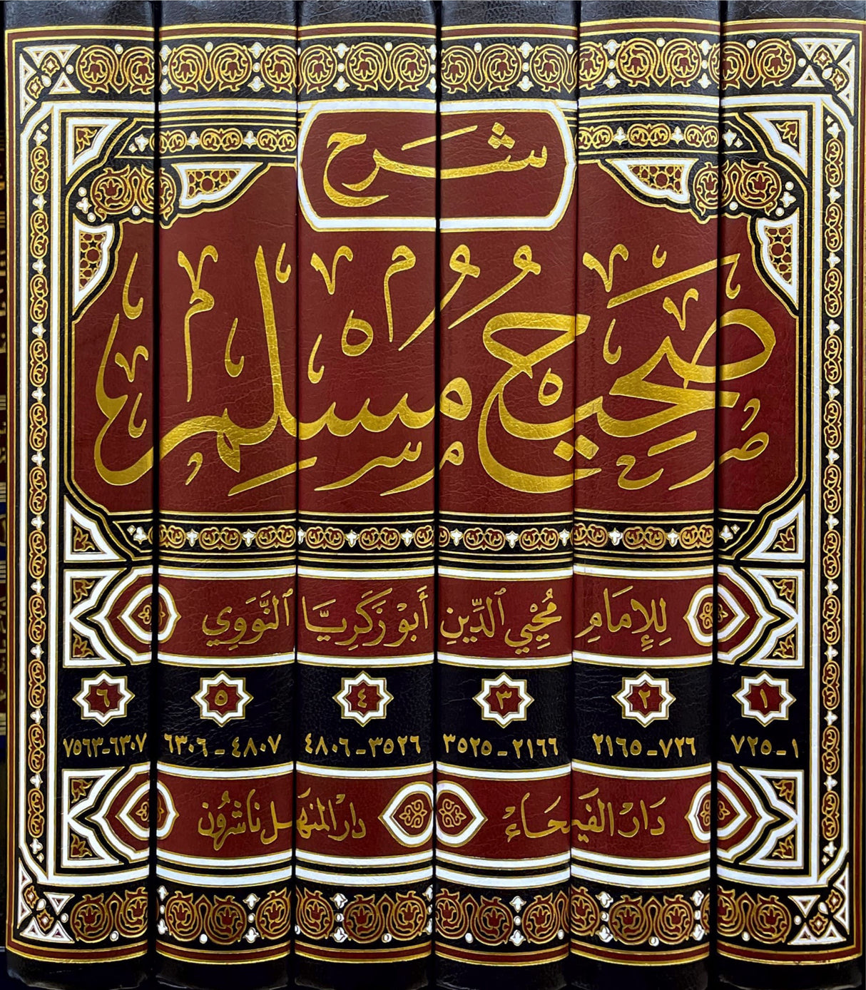 صحيح مسلم بشرح النووي   Sahih Muslim Bi Sharh An Nawawi (DS) (6 Volume Set)