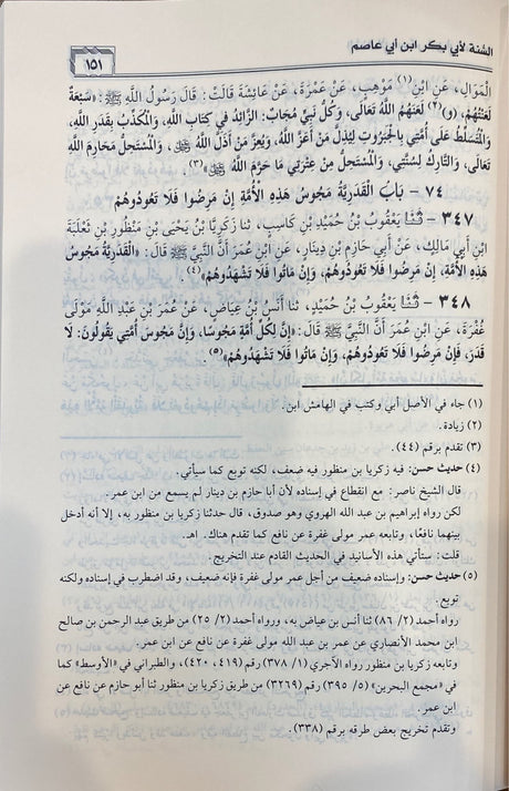 كتاب السنة     Kitaabus Sunnah Ibn Abi Asim