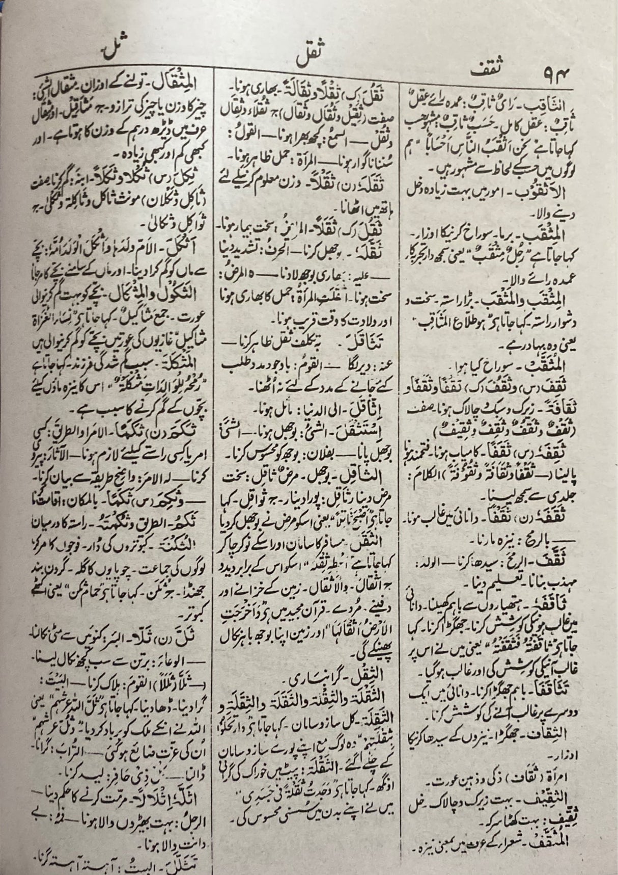 Urdu Misbah Al Lughaat