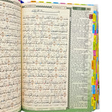 Maqdis with subjects tags - Word for Word Quran - Medium