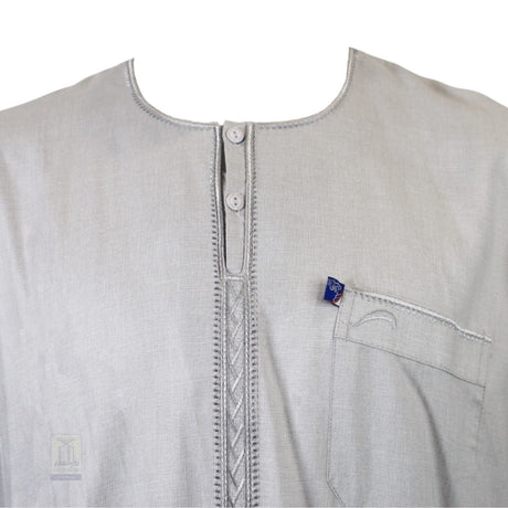 Ikaf Half Sleeve For Men Embroidered