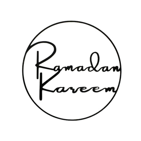 Ramadan Kareem Acrylic Circle
