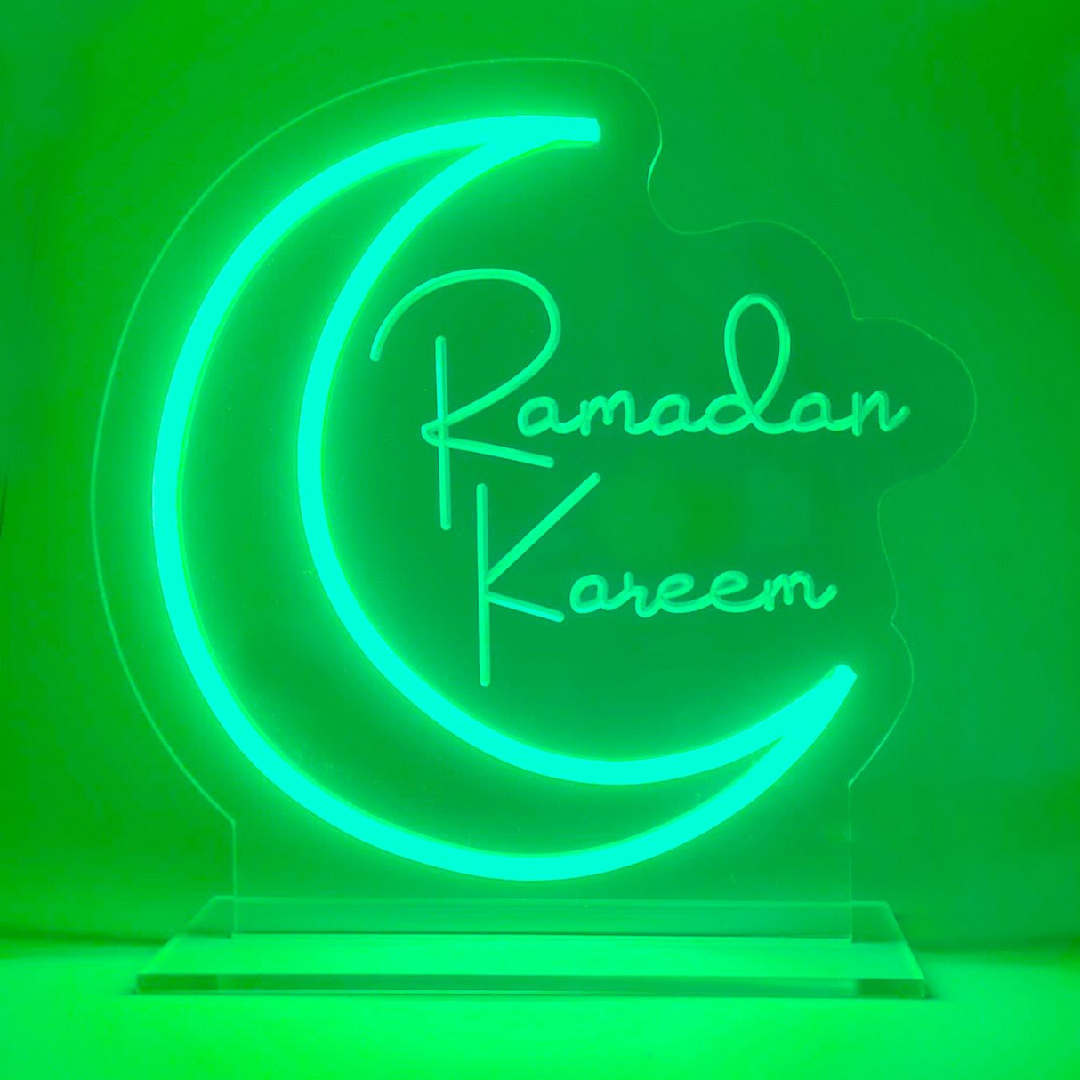 Table Sign (neon light) Ramadan Kareem