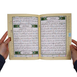 Tajweed Quran in 30 Parts (25X35 cm) In Leather Deluxe Handbag